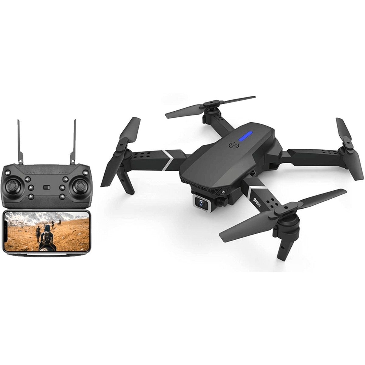 Dron E88 pro plegable